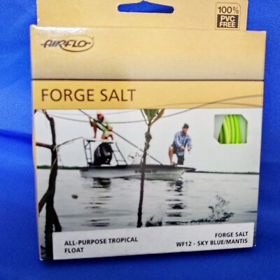 Airflo Forge Salt  All-Purpose Tropical Float Forge Salt WF12 Sky Blue/Mantis