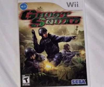 Ghost Squad Wii GAME Nintendo SEGA CIB  
