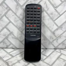 Toshiba VC-473 OEM Remote Control Clean Tested  Works SEE VIDEO