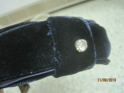 VTG Lisette Frank R. Jelleff Black French Body Union Made Hat Frank r jelleff - Gem main image 2