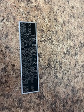 PLACA DE IDENTIFICACIÓN TOM BRADY (CARRERA) PARA ESTUCHE DE PELOTA FIRMADO/ESTUCHE DE CAMISETA/FOTO