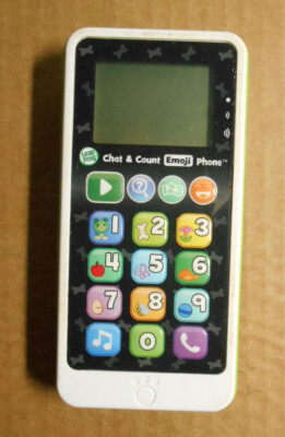 Leap Frog Chat & Count Emoji Phone for Children Tested and Works Y95