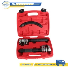 3PCS HEAVY DUTY COIL SPRING COMPRESSOR STRUT REMOVER INSTALLER TOOL SUSPENSION
