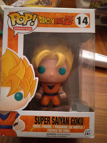 Funko POP! Animation: Dragon Ball Z - Super Saiyan Goku Vinyl Figure #14 (24-173