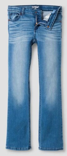 Blue Adjustable Waist Girls 