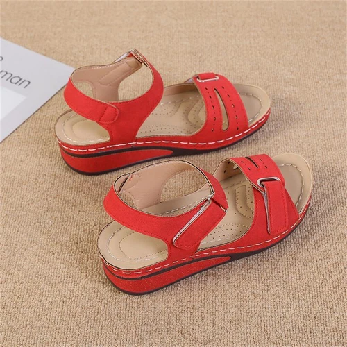 Women Sandals Anti-slip Summer Casual Orthopedic Open Toe Flats Beach Shoes Size - Bild 8 von 16