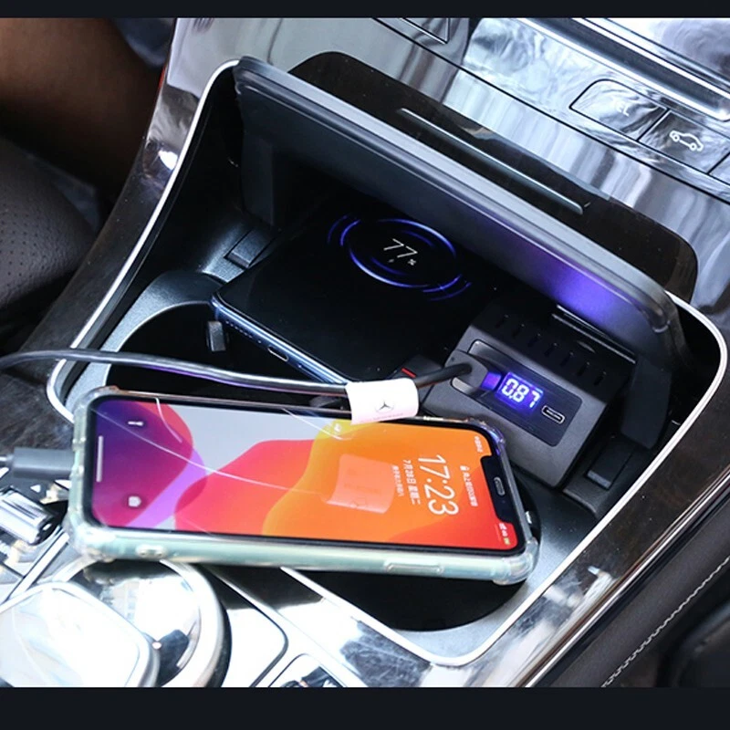 car wireless charger for Mercedes Benz W205 C43 C63 GLC 43 GLC63 X253 C Class - Image 3 of 4