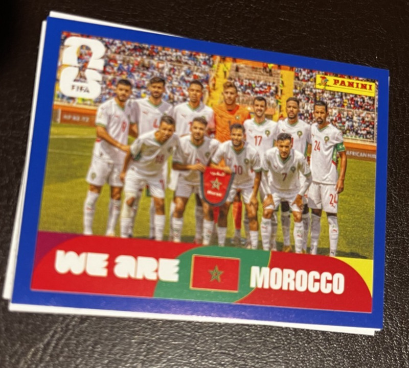 2026 FIFA World Cup Morocco MAR1 x5, Ben Seghir /150, Sahraoui Pitch king,LOTx45