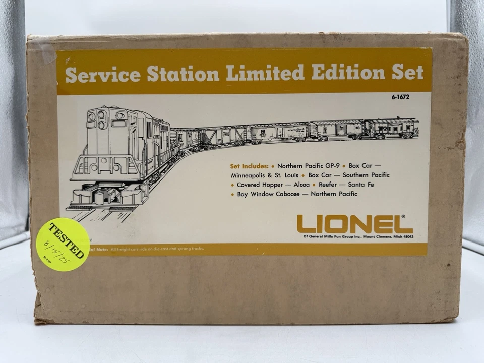1976 VINTAGE LIONEL #6-1672 SERVICE STATION LIMITED EDITION SET IN ORIGINAL BOX - Image 2 of 4