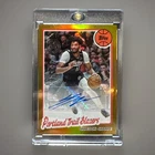 2025-26 Topps - 1980-81 Topps Basketball Autographs Shaedon Sharpe Gold  /50 🔥