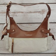 Izzie Fiorelli Womens Shoulder Bag Natural