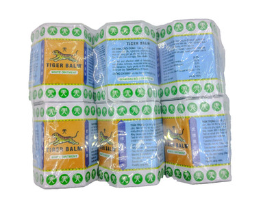Tiger Balm White Ointment 30 g New SEALED [12 Pack] 03.2028