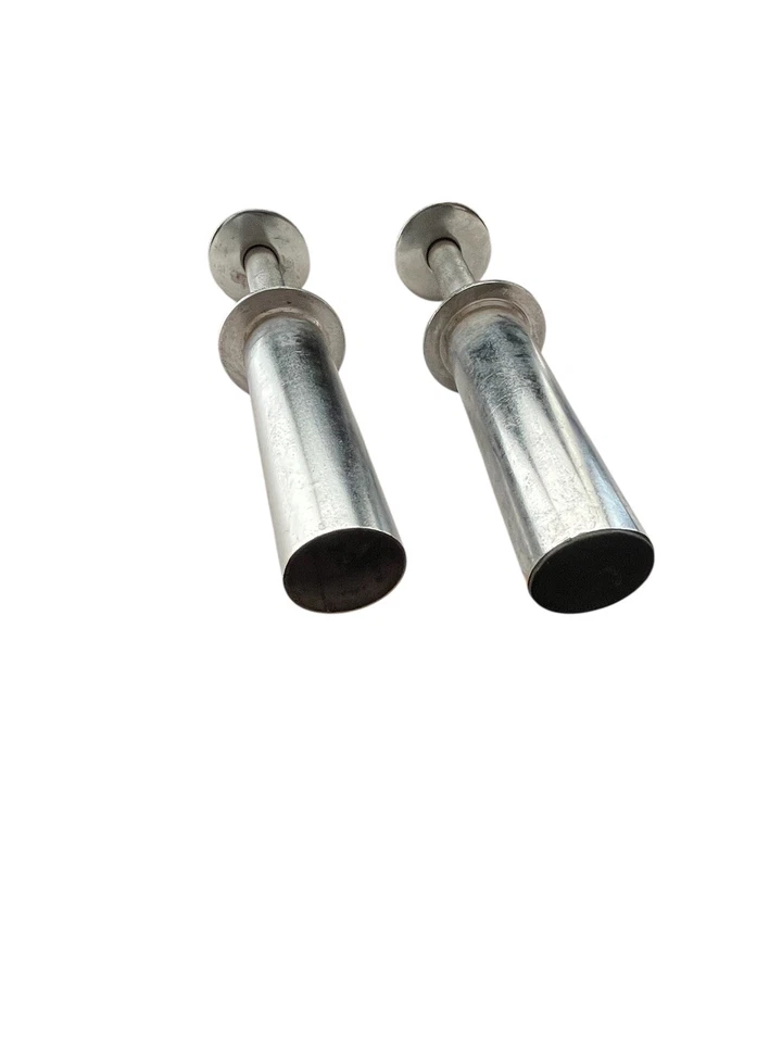 Juego de 2 barras de mancuernas Golds Gym Olympic de 2 placas de pesas de mano de 20 pulgadas Foto 4 de 4