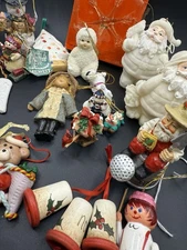 Christmas Tree Ornaments Assorted Lot Kurt Adler Etc Vintage Grandma’s Attic