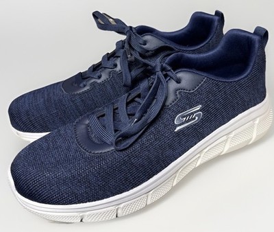 Wide Fit Women s 8.5 Skechers BOBS B Flex Encore Move Lace-Up 117350 Color Navy
