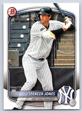 SPENCER JONES  YANKEES  2025 BOWMAN DRAFT #BD-9