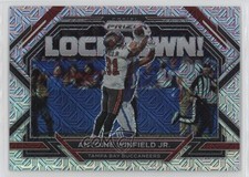 2022 Panini Prizm Lockdown! Mojo Prizm 10/25 Antoine Winfield Jr #L-14 rf2