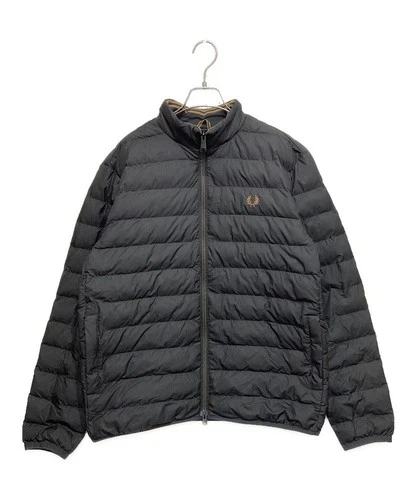 Fred Perry Insulated Jacket Men's Size L Black - product listing photo