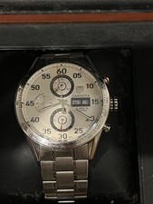 TAG Heuer Carrera Calibre 16 Silver Men's Watch - CV2A11.BA0796