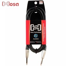 Hosa HSS-010 Pro Balanced Interconnect, REAN 1/4 Inch TRS to Same, 10 Feet