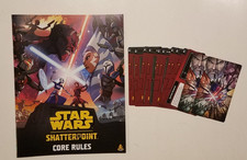 Star Wars Shatterpoint Core Set - Rule Book Mission Cards