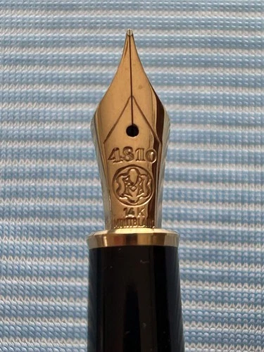 MONTBLANC MONT BLANC 4810 14 gold K14 million years pen