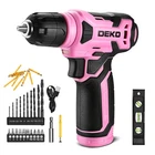 8V Cordless Drill, Drill Set with 3/8"Keyless Chuck, 42pcs Acessories, Built-...