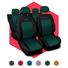 Autositzbezüge Universal Schonbezüge Sitzauflage PKW Schonbezug Polyester Grün