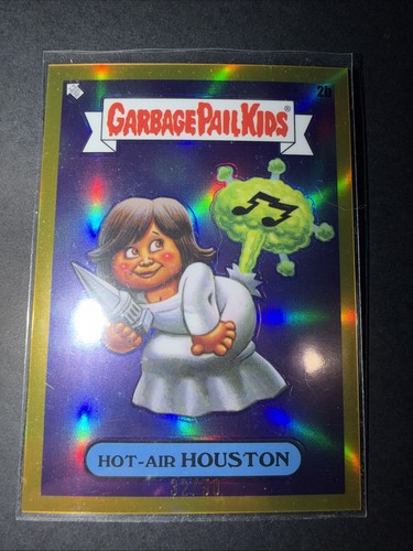 Hot-Air Houston [Red] #2b 2024 Garbage Pail Kids Chrome Music Awards card