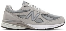 New Balance 990v4 Made in USA Grey Silver Men's U990GR4