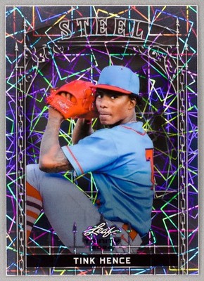 2024 Leaf Trinity Steel Tink Hence #S-92 Silver Lazer Refractor /290 Cardinals
