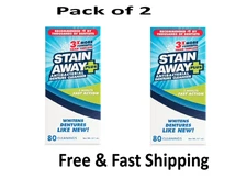 Stain Away Plus Denture Cleanser 8.10 oz