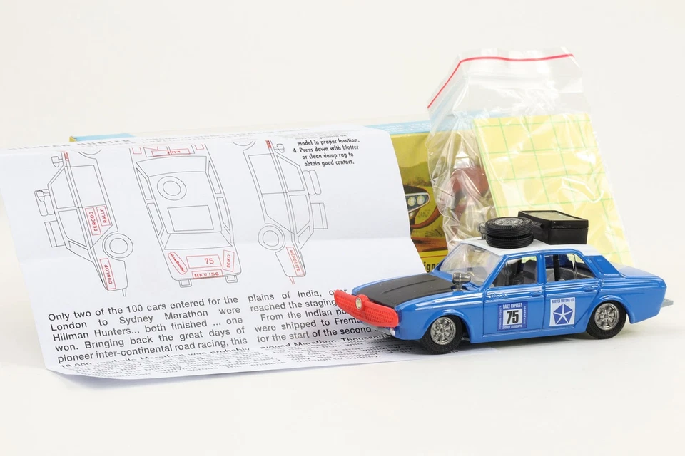 1:43 Corgi Toys  Hillman Hunter Gewinner 1968 Rallye London-Sydney Nr. 302 - Bild 2 von 4