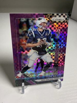 Tom Brady 2018 Panini Prizm Purple Power Prizm SP /49 Card #69 Super R@RE  