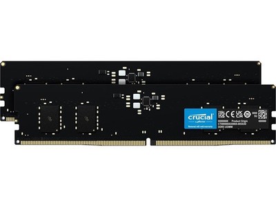 Crucial 32GB 2 x 16GB DDR5 RAM 5600MHz Desktop Memory 5600 UDIMM