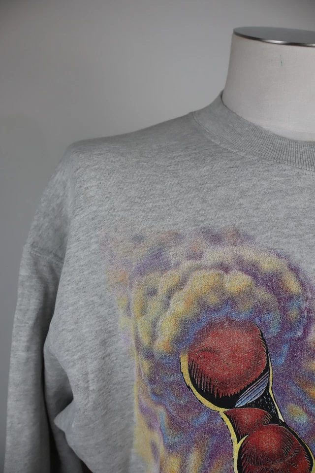 Team Spirit Fruit Of The Loom Sudadera Hombre Tg Xl Man Chicago Bulls Nba - Imagen 2 de 4