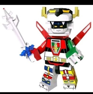 Mazinger Voltron Defender Of The Universe Minifigure Custom Printed Armored 
