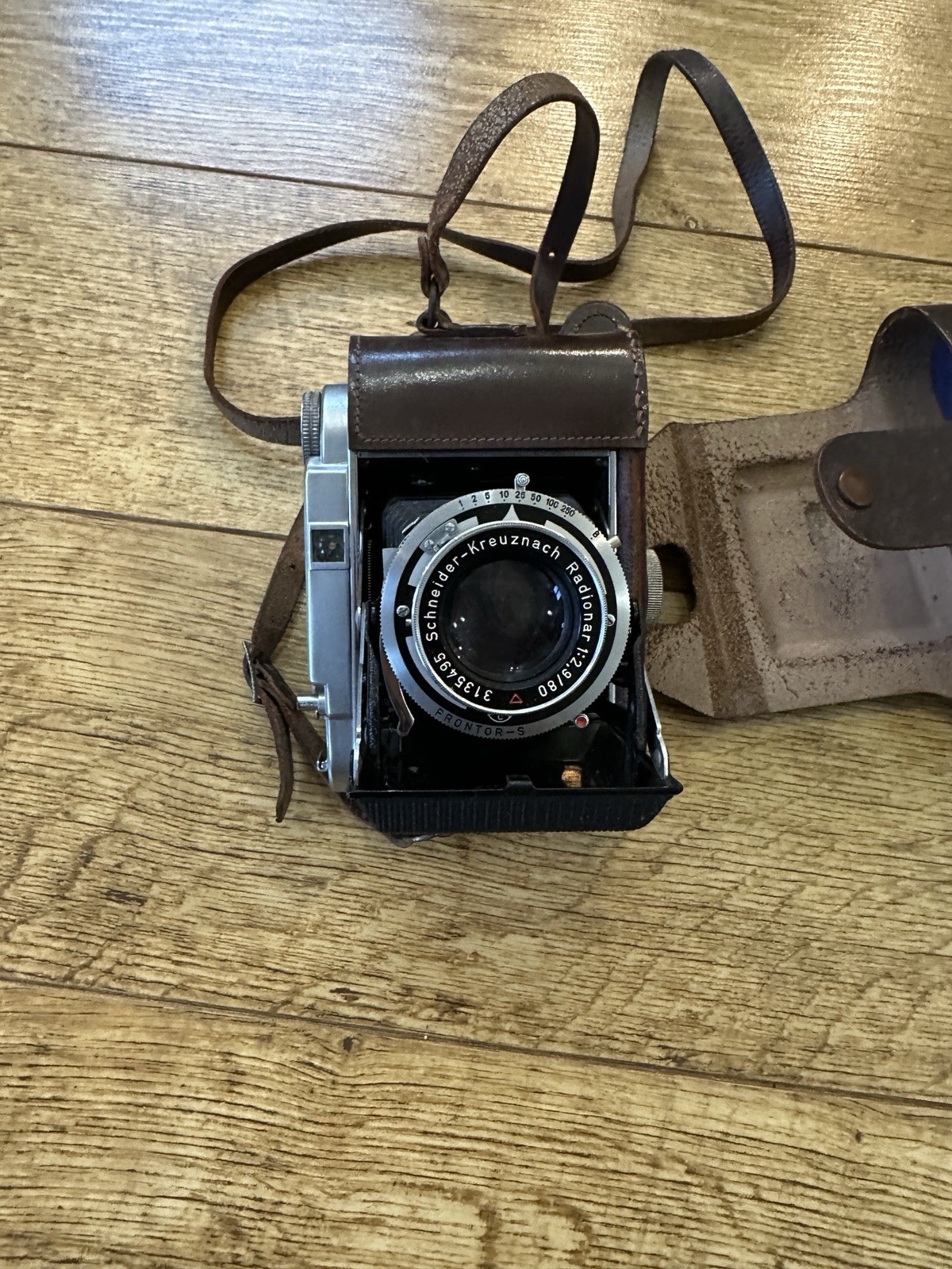 Franka Solida Schneider-Kreuznach Radionar 80mm/f2.9 & case 3135495 Untested