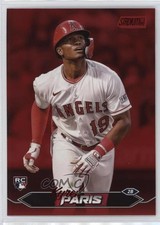 2024 Topps Stadium Club Red Foil Kyren Paris #63 0d2d
