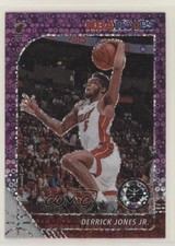 2019-20 Panini NBA Hoops Premium Stock Purple Disco Prizm Derrick Jones Jr 07b0
