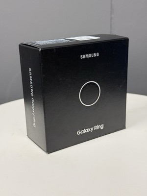 Open-Box Excellent: Samsung Galaxy Ring Titanium Silver SM-Q501 Size 11