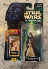 1998 Star Wars POTF - Ben Obi-Wan Kenobi with Lightsaber and Flashback Photo