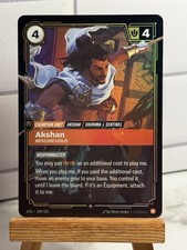 Akshan Mischievous 109/221 - Riftbound Spiritforged English