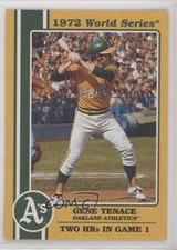2021 Topps Heritage High Number 1972 World Series Highlights Gene Tenace 0z4v