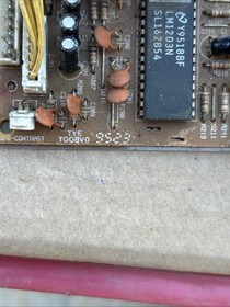 UNTESTED Unknown Monitor Chassis arcade game PCB board OFJ