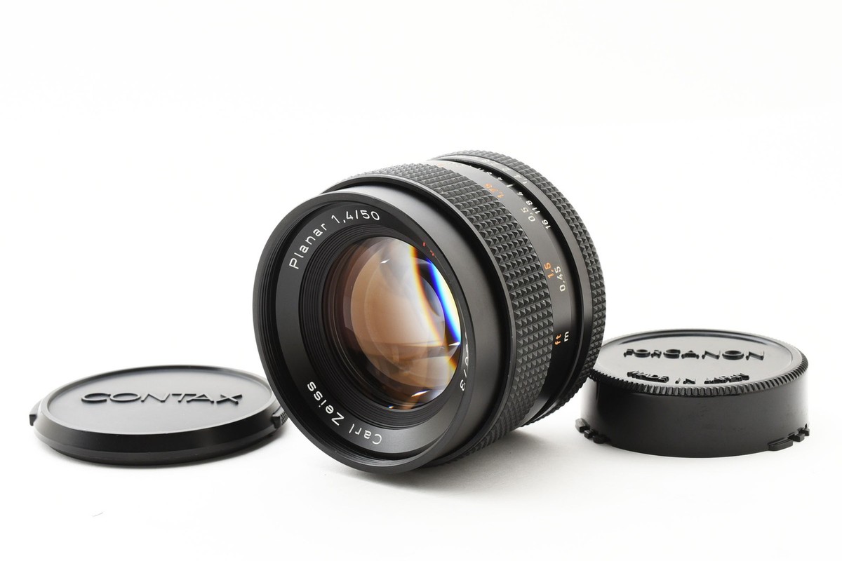 Carl Zeiss Planar 50mm F1.4 AEJ C/Yマウント Top MINT] Contax Carl Zeiss Planar 50mm f/1.4 T* AEJ CY