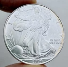 2004 ASE American Silver Eagle Bullion .999 troy oz -  97232