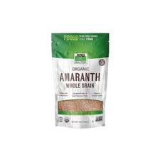 NOW Foods, Organic Amaranth Whole Grain, Source of Protein and Fiber, 16-Oz