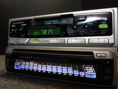 Pioneer Carrozzeria CDS-P5000 KEH-P3006 2DIN Graphic Equalizer Spectrum Analyzer