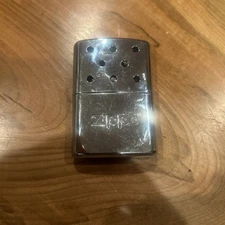Zippo Chrome Outdoors Deluxe Hand Warmer. RARE E16